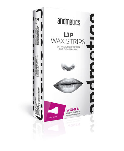 Andmetics Lip Wax Strips huulikarvojen poistoliuskat