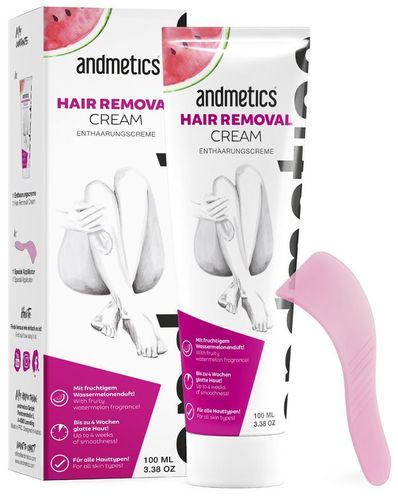 Andmetics Hair Removal Cream Women karvanpoistovoide
