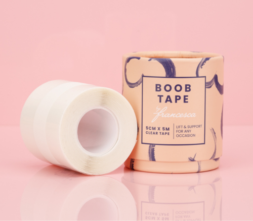 Boob Tape by Francesca - Clear Single-sided Tape Rintateippi 5cm x 5m